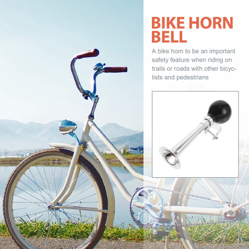 clacson vintage in metallo per bici, e 2