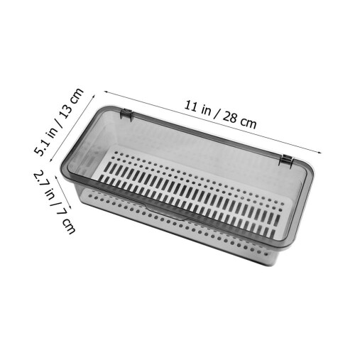 2Pz Scatola Scolabacchette in , Contenitore Cucina 1