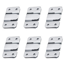 12 Pcs Stainless Steel Mountain Buckle Picture Hangers For Drywall
