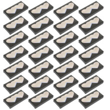 50 Pcs Heart Shaped Eyelash Box Case Eyelashes Storage Empty Boxes