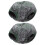 2Pcs Grey Resin Fish Cave Decorative Aquarium & Lizard Tank Accessory 1