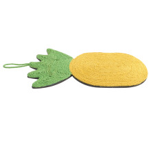 Yellow Eva Cat Scratching Toy Durable Stable Pet Scratch Mat