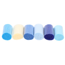 6Pcs Multi Color Soft Acrylic Latch Hook Yarn for DIY Home Rug Crafts