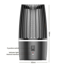 (USB 2000mAh) Portable USB Rechargeable Electric Mosquito Killer Lamp Summer 365nm UV Radiationless Insect Trap Mute Fly Trap