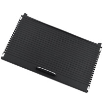 Car Rear Armrest Box Water Cup Holder Curtain for - W204 W207 Drink Holder Slide Roller Blind Black