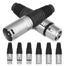 1Set Xlr Balanced Audio Plug Set Voor Gitaar En Microfoon Type