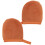 2Pcs Soft Plush Tanning Mitt Sunscreen Lotion Apply Mitten Brown 1