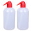 2 Pcs Succulent Watering Bottle Collapsible Bottles Refillable Red 1