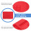 moule en silicone 3d maison de noël pour gâteau biscuits 4