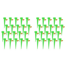 40X Adjustable Dripper Automatic Watering Kit Automatic Drip Irrigation System Kit Plant Watering Device Green