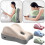 (Powder) Couples Butt Cushion Ergonomic Hip Cushion for Couples for Tailbone Pain Relief 2