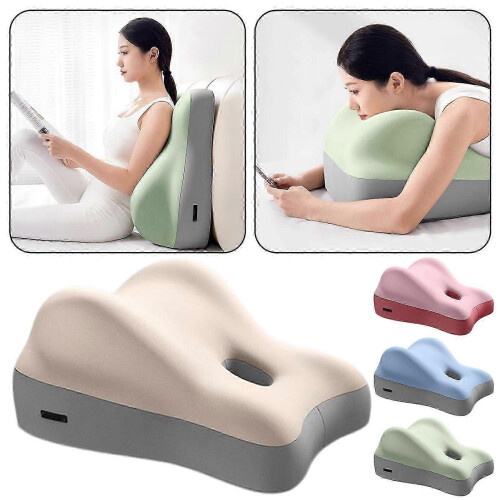 (Powder) Couples Butt Cushion Ergonomic Hip Cushion for Couples for Tailbone Pain Relief 1