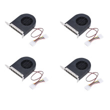 4X  System PCI Slot Blower CPU GehäUse  KüHlung LüFter Neue KüHlung LüFter PCI für Computer