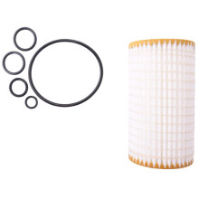 4X 0001802609 Car Engine Oil Filter Fleece Grid Replacement for - C CL CLK CLS E G GL GLK ML Class