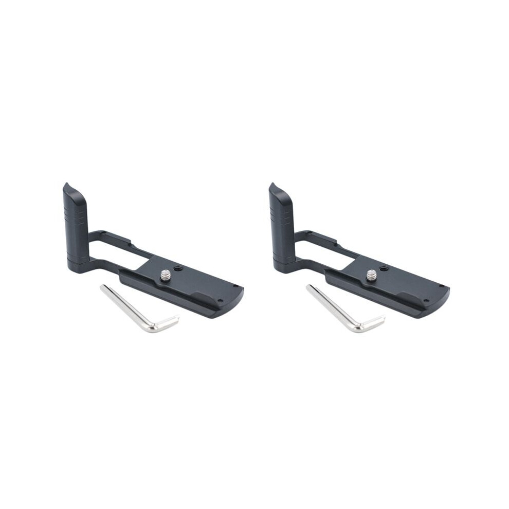 2X Camera L Bracket,Quick Release Plate For Gx9/Gx85/Gx7ii Grip Base Vertical Quick Release L Plate Black 6032322683610