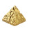 1Pièces Pyramide Miniature Résine Décoration Bureau Maison 7