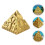 1Pièces Pyramide Miniature Résine Décoration Bureau Maison 11
