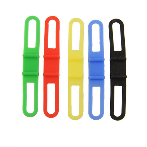 20Pcs Light Stand Tie Down Strap Leather Strip Bicycle Handlebar Strap Light Mountain Bike Tie Down Rope