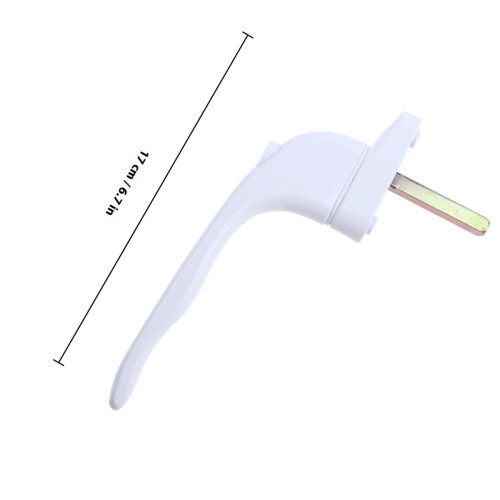Aluminum Alloy Inline Window Lever Lock Handle Pull Home Locking For 1