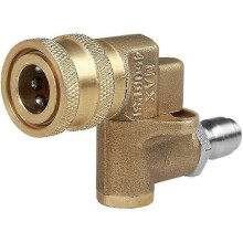 Pressure Washers 1/4in Connector Parts Adaptors Cleaning Tool Connecting Pivot Couplers Spray - DD