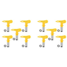 10Pcs Reversible Airless Spray Tips Airless Paint Spray Tips Sprayer Nozzle Spraying Machine Parts(211 313 415 517 619)