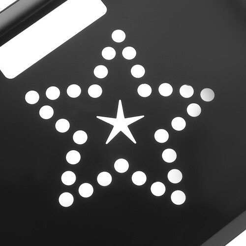 a muro in metallo per proiettore e router 2