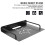 a muro in metallo per proiettore e router 4