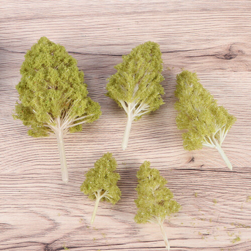 27 Pezzi Mini Alberi Per Architettonico Paesaggistico 2