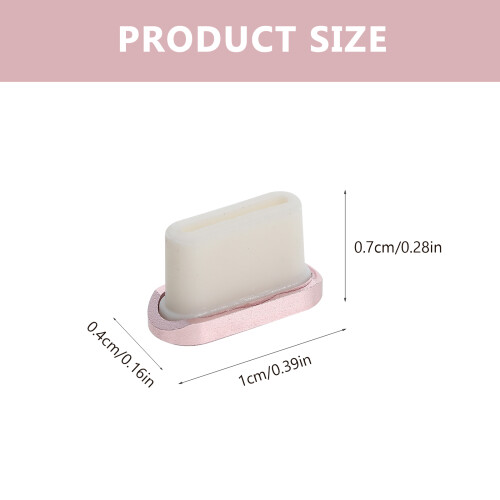 6 Pcs Dust Plug Cell Phone Caps Dust-Proof Mobile Type Dustproof 1