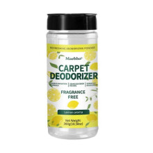 (Yellow) 300g Carpet Deodorizing Powder Deodorizer Quick-Dry Formula For Pet Deodorization Cat litter Boxes Carpets Etc