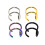 4 Gouden Ringclip Piercings Vrouwen 3