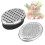 (Black) Cheese Grater With Container And Lid For Fruit Vegetable 1