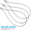 Arborister Adjustable Gate Latch Cables - 3 Pack 4