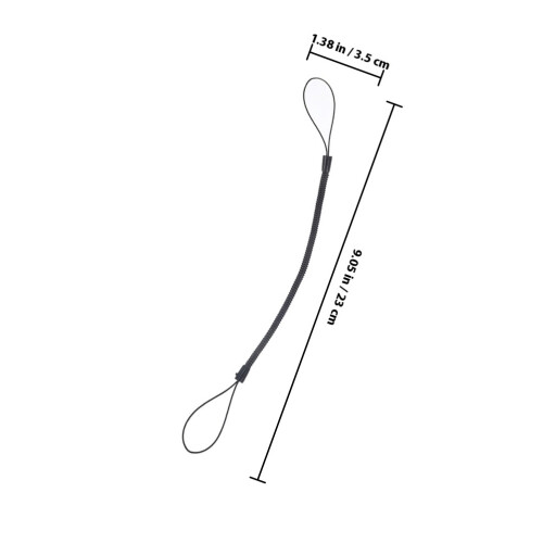 12 uitschuifbaar elastisch touchpens, zwart 1