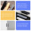 8 Pairs Door Handle Stick On Adhesive Pull Self-Adhesive Handles 8