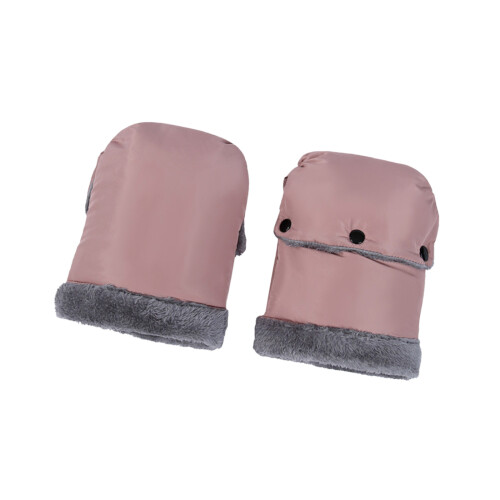 Not Slip Strollers Gloves Easy To Use Warm-Sauce color