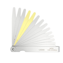 Stainless Steel Feeler Gauges Ruler Welding Inspection-14pcs