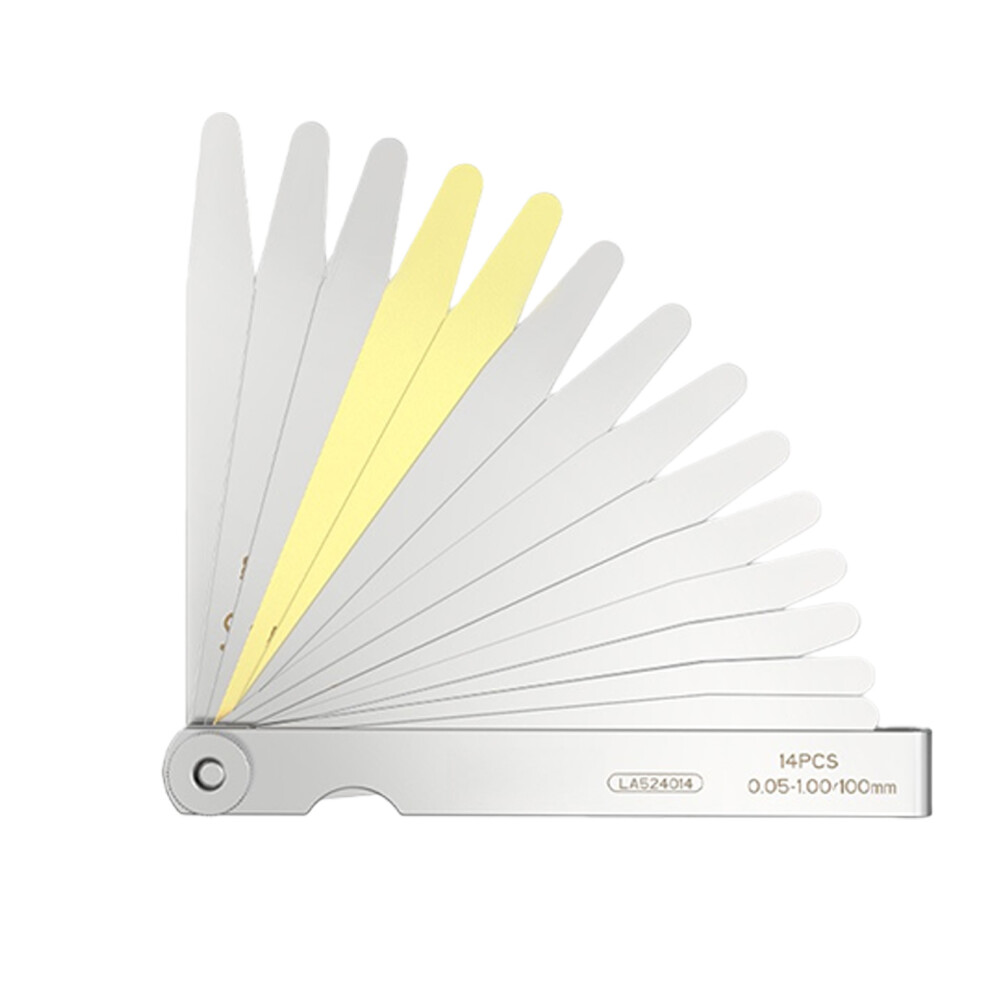 Stainless Steel Feeler Gauges Ruler Welding Inspection-14Pcs 7754004207448