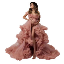 Expectant Mother Dress Voluminous Skirt Lightweight-XL