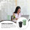 Cute Mini Trash Can Green Odor Prevention 2pcs 5