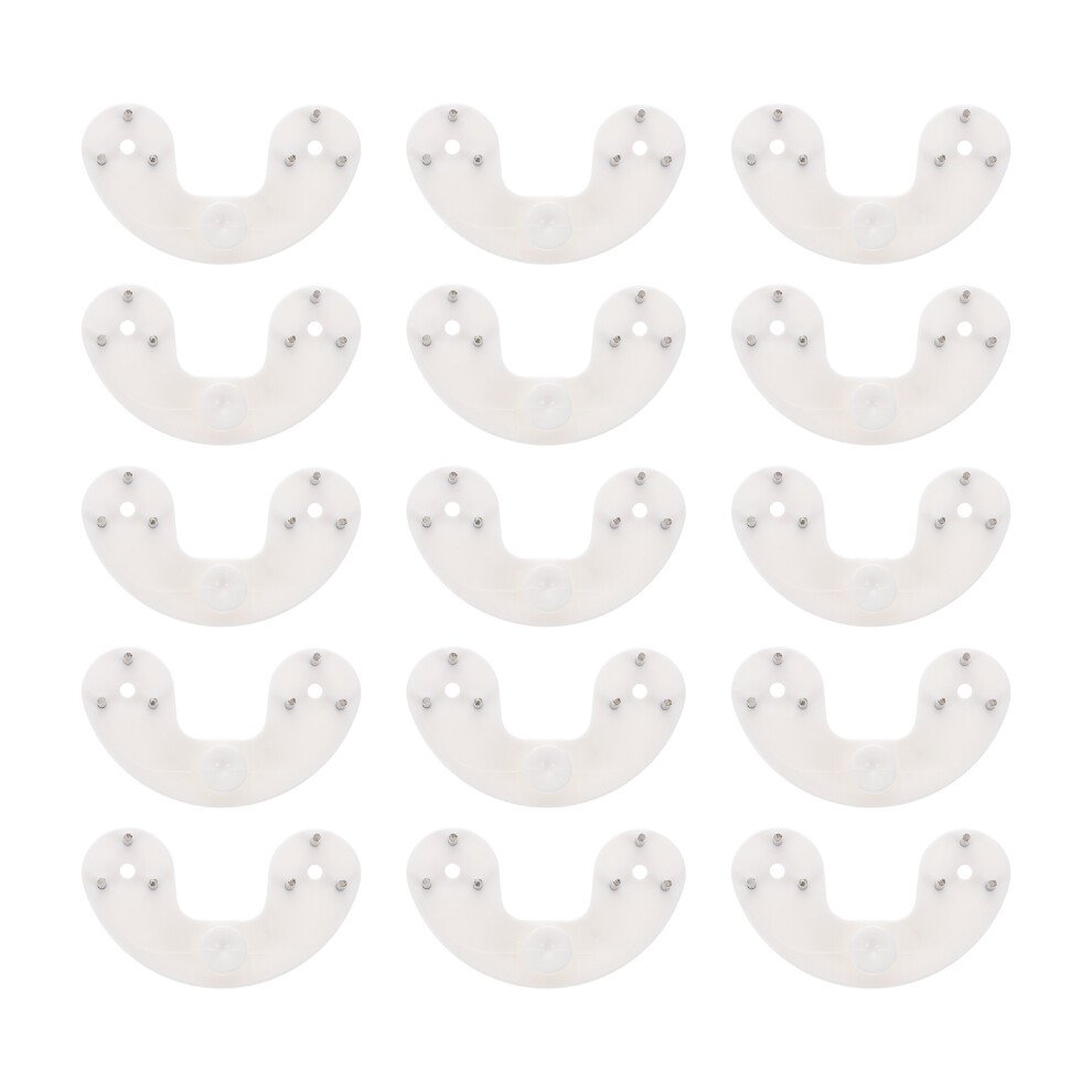 50Pcs Durable Abs Picture Hooks Non-Mark Invisible Nail Hangers 3741162123738