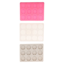 3 Pcs Resin Molds For Jewelry Diy Crafting Supplies Round Pendant