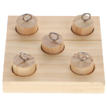 Parrot Accessories Wooden Toy For Pet Birds Training 1set