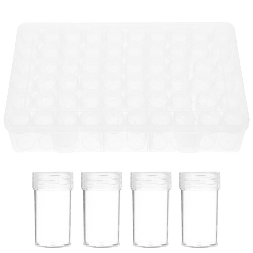 Portable Plastic Seed Storage Case With Design