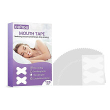 120pcs Sleeping Mouth Plasters,Anti Snoring Sleep Plasters and Mouth Tape, Helps Against Snoring and Developing the Habit of Nasal Breathing