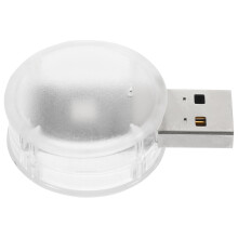Auto Interior Lights Sound Activated Light Abs White 1pcs