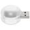 Auto Interior Lights Sound Activated Light Abs White 1pcs 1