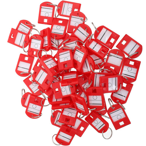 35Pcs Numbered Key Tags For Organization