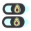 2Pcs Ultra-Thin Black Camera Covers ABS Material Privacy Protectors 1