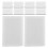 10Pcs White Square Mini Ink Blending Foam Pads for Kids Crafting Tools 1